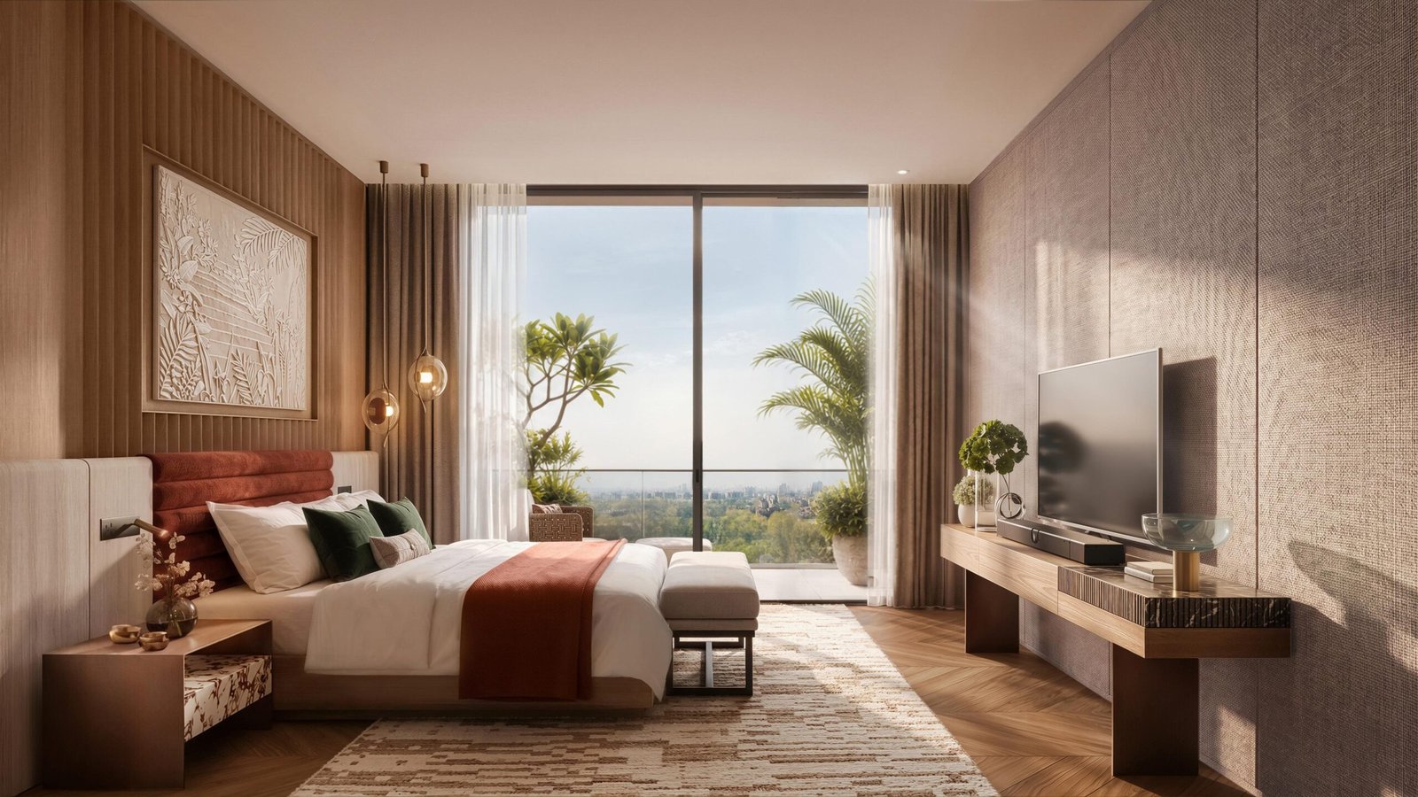 Oberoi 360 North Bedroom
